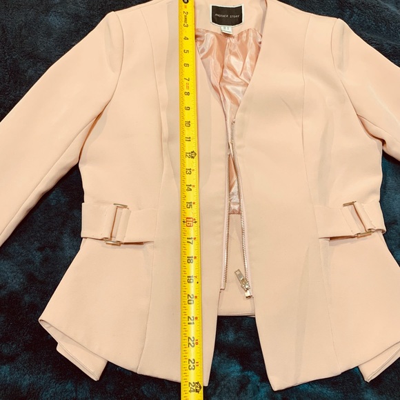 Another Story Pink Vneck Blazer-NWOT - Picture 5 of 7